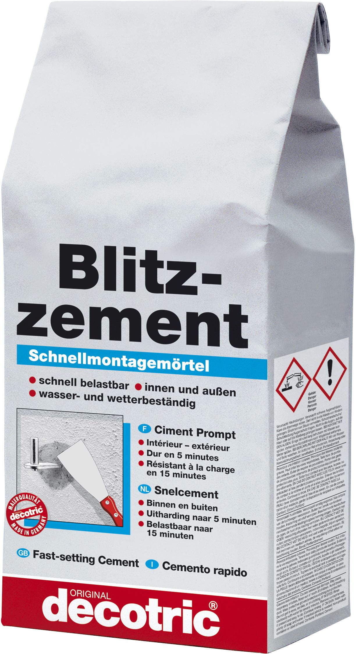 decotric - Ciment Prompt - 5 Kg